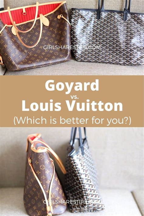 goyard vs louis vuitton.